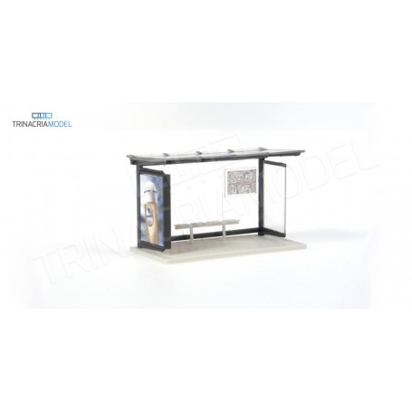 RIETZE 70205 - Fermata autobus con tettoia