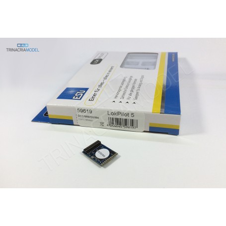 ESU 59619 - LokPilot 5 Decoder DCC MM SX M4 21MTC NEM660