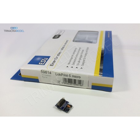 ESU 59814 - LokPilot 5 Decoder micro DCC MM SX M4 PLUX16