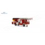 RIETZE 76204 - Autoscala Iveco Magirus dei Vigili del Fuoco 1/87