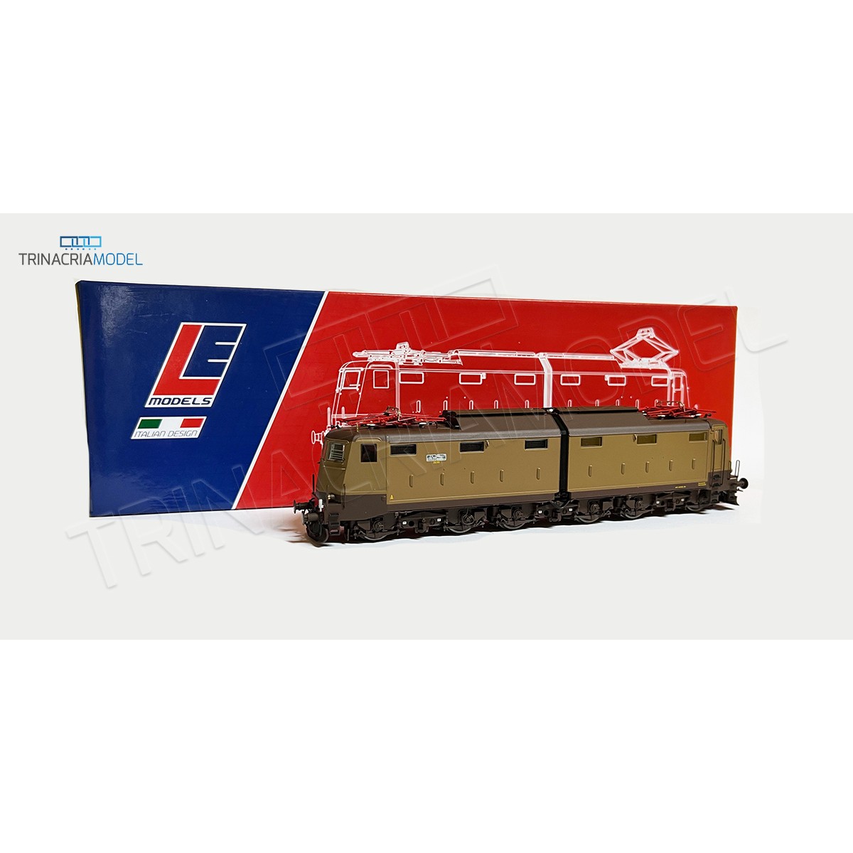 Modellismo Ferroviario - Vitrains 2279D H0 1:87 - Locomotiva elettrica FS E464 344 InterCity - DUMMY no motore Modellismo Ferroviario - Vitrains 2279D H0 1:87 - Locomotiva elettrica FS E464 344 InterCity - DUMMY no motore